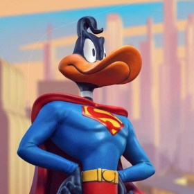 Duffy Duck Superman Space Jam A New Legacy Art 1/10 Scale Statue by Iron Studios